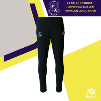 PANTALÓN CAPRI NEGRO LA SALLE 23-24