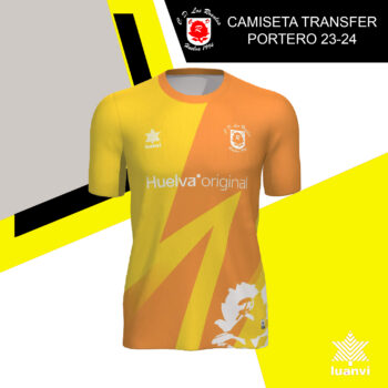 C.D.LOS ROSALES. CAMISETA TRANSFER PORTERO NARANJA