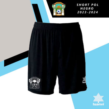 SHORT POL NEGRO ATLÉTICO SANLUCAR 23-24