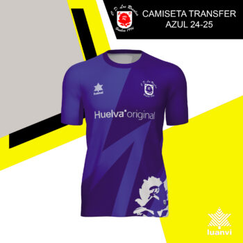 C.D.LOS ROSALES. CAMISETA TRANSFER AZUL JUGADOR