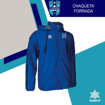 CHAQUETA FORRADA GAMA MARINO C.D. ODUCIAROSAL