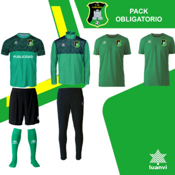PACK OBLIGATORIO CON DOS CAMISETAS DE ENTRENO C.D. CORONIL 25-26