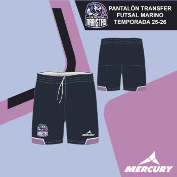 PANTALÓN TRANSFER FUTSAL MARINO CLUB DEPORTIVO MARISTAS TEMPORADA 25-26