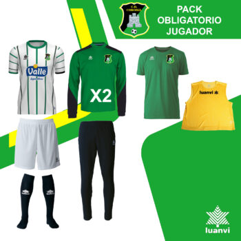 PACK OBLIGATORIO JUGADOR C.D. CORONIL 26-27 SIN MOCHILA