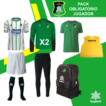 PACK OBLIGATORIO JUGADOR C.D. CORONIL 26-27