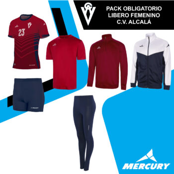 PACK OBLIGATORIO LIBERO FEMENINO PANTALÓN MALLA C.V. ALCALÁ