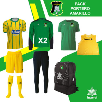 PACK PORTERO AMARILLO C.D. CORONIL 26-27