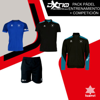 PACK PÁDEL ENTRENAMIENTO + COMPETICIÓN