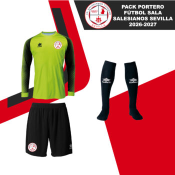 PACK PORTERO FÚTBOL SALA SALESIANOS SEVILLA 2026 2027