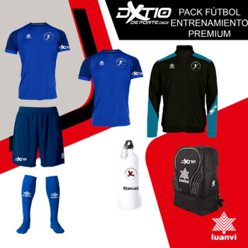 PACK FÚTBOL ENTRENAMIENTO PREMIUM DXT10